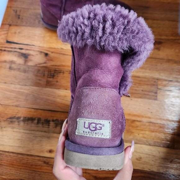 Womens purple Ugg boots - Picture 7 of 8